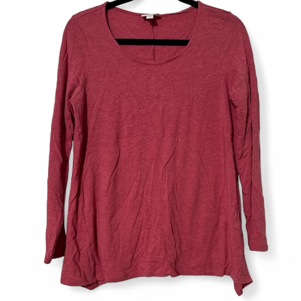 purejill Women's Long Sleeve Top - Berry